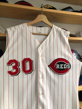 Load image into Gallery viewer, Vintage Russell Athletic Cincinnati Reds Ken Griffey JR Authentic Sleeveless Jersey Size 44/Large
