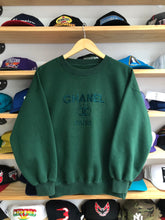 Load image into Gallery viewer, Vintage C.C. Paris Logo Boot Crewneck Size Medium
