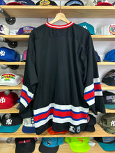 Load image into Gallery viewer, Vintage New York Rangers Black Starter Jersey XL
