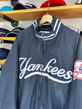 Load image into Gallery viewer, Vintage Majestic New York Yankees Dugout Script Jacket Medium
