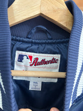 Load image into Gallery viewer, Vintage Majestic New York Yankees Script Dugout Jacket 2XL
