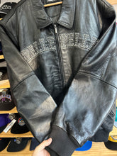 Load image into Gallery viewer, Vintage Y2K Pelle Pelle Worlds Best Black Leather Studded Jacket 52 XL / 2XL
