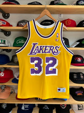 Load image into Gallery viewer, Vintage Champion Los Angeles Lakers Magic Johnson Jersey 44 Large
