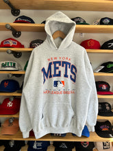 Load image into Gallery viewer, Vintage 1996 Russell Athletic New York Mets Hoodie 2XL
