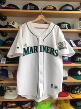 Load image into Gallery viewer, Vintage Russell Athletic Seattle Mariners Rob Ducey Authentic Jersey Size 48/XL
