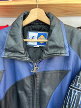 Load image into Gallery viewer, Vintage 90s Logo Athletic Dallas Cowboys Leather Sharktooth Jacket Large
