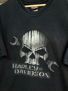 Vintage 2006 Harley Davidson New Jersey Skull Tee Size XL