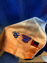 Load image into Gallery viewer, Vintage Fubu Blue/Silver/Orange Gradient Basketball Jersey Size 3XL
