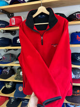 Load image into Gallery viewer, Vintage Ralph Lauren Polo Sport Red Half Zip Fleece 2XL
