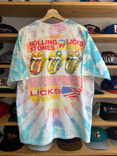 Load image into Gallery viewer, Vintage 2002 The Rolling Stones Tie-Dye Licks Tour Tee Size XL
