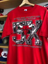 Load image into Gallery viewer, Vintage 1997 Chicago Bulls 5X Champions Tee Size Large
