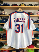 Load image into Gallery viewer, 2020 Nike New York Mets Mike Piazza Cooperstown Collection Jersey Size XL

