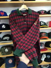 Load image into Gallery viewer, Vintage Ralph Lauren Polo Golf Tartan Plaid Collared Shirt Size Medium
