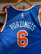 Load image into Gallery viewer, 2016 Adidas New York Knicks Kristaps Porzingis Swingman Jersey XL
