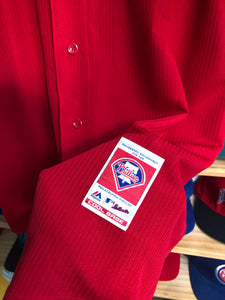 2014 Majestic Philadelphia Phillies Blank Authentic Jersey Size 44/Large