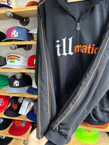 Vintage Y2K illmatic Nas Polyester Zip Up Jacket 2XL