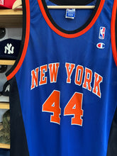 Load image into Gallery viewer, Vintage Champion New York Knicks John Wallace Jersey 48
