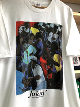 Load image into Gallery viewer, Vintage “Junkin” Feels Good To Boogie Art Tee Size XL
