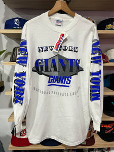 Vintage 1995 Deadstock New York Giants Long Sleeve Tee Large
