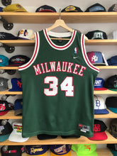 Load image into Gallery viewer, Vintage Nike Milwaukee Bucks Ray Allen Swingman Jersey Size Medium
