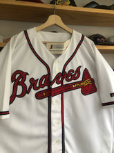 Load image into Gallery viewer, Deadstock Vintage Russell Athletic Atlanta Braves Andruw Jones Authentic Jersey Size 52/2XL
