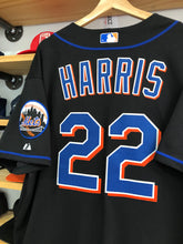 Load image into Gallery viewer, 2011 Majestic New York Mets Willie Harris Team Issued Game Worn Jersey Size 48
