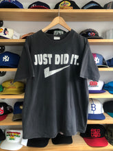 Load image into Gallery viewer, Vintage Just Did It Nike Parody Faded Tee Size Large
