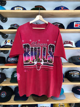 Load image into Gallery viewer, Vintage Chicago Bulls Skyline Tee Size Laege
