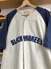 Load image into Gallery viewer, Vintage Mirage First Swing Black Yankees Baseball Jersey Size 2XL
