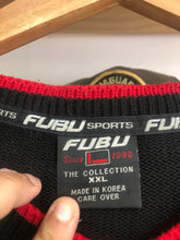 Load image into Gallery viewer, Vintage Fubu Racing Knit Sweater Size 2XL
