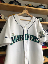 Load image into Gallery viewer, Vintage Russell Athletic Seattle Mariners Rob Ducey Authentic Jersey Size 48/XL
