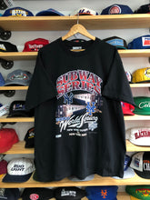 Load image into Gallery viewer, Vintage Puma Yankees VS Mets 2000 Subway Series WS Tee Size Large

