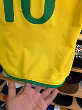 Load image into Gallery viewer, Vintage Nike Brazil Marta Viera Da Silva Womans Soccer Jersey Size Large
