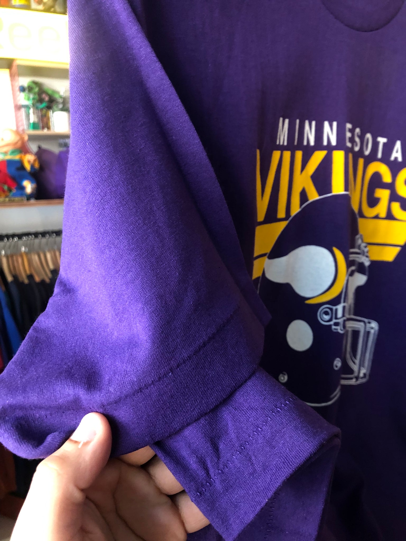 Vintage Minnesota Vikings - 80s t-shirt - size L