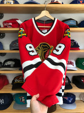 Load image into Gallery viewer, Vintage CCM Chicago Blackhawks Bobby Hull Jersey Size XL
