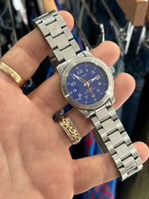 Load image into Gallery viewer, Vintage 90s Nautica Steel Blue Dial Quartz Watch
