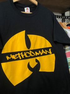 Deadstock 2010 Method Man WU-Tang Logo Tee Size Large