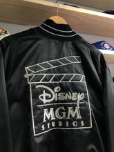 Load image into Gallery viewer, Vintage Disney MGM Studios Satin Bomber Jacket Size Large
