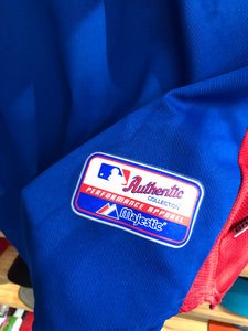 2009 Majestic Philadelphia Phillies Chase Utley World Series Jersey Size XL