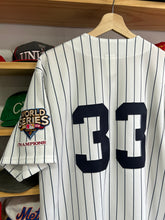 Load image into Gallery viewer, 2009 Majestic New York Yankees Nick Swisher World Series Patch Jersey Large
