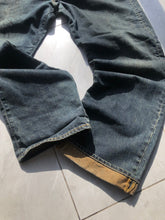 Load image into Gallery viewer, Vintage Ralph Lauren Rugby Patch Graphic Denim Jeans Size 36x34
