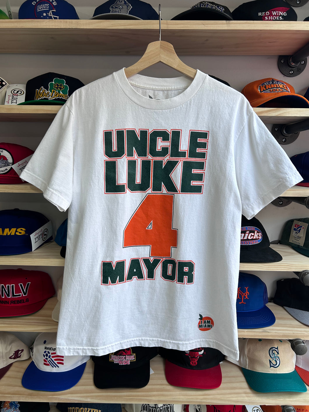 2011 Uncle Luke 4 Mayor Promo Hip Hop Rap Tee Medium