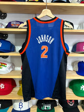 Load image into Gallery viewer, Vintage Champion New York Knicks Larry Johnson Youth Large 14-16 Jersey
