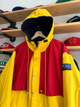 Load image into Gallery viewer, Vintage 90s Polo Ralph Lauren Hi Tech Fleece Lined Jacket Large / XL
