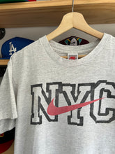 Load image into Gallery viewer, Vintage Nike Gray Tag NYC Heather Gray Tee Large
