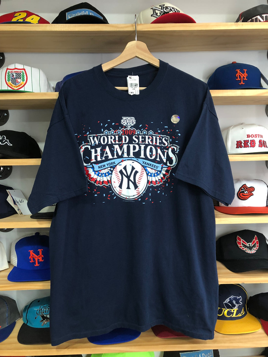 Deadstock 2009 New York Yankees World Series Champions Tee Size XL