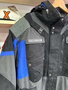 Vintage The North Face Steep Tech Black Blue Jacket XL