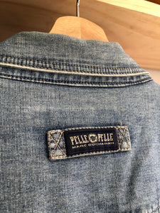 Vintage Pelle Pelle Denim Jacket Size 2XL