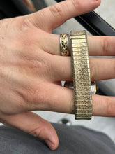 Load image into Gallery viewer, Vintage 1960s Benrus Gold Played Hand Wind Sub Dial Watch
