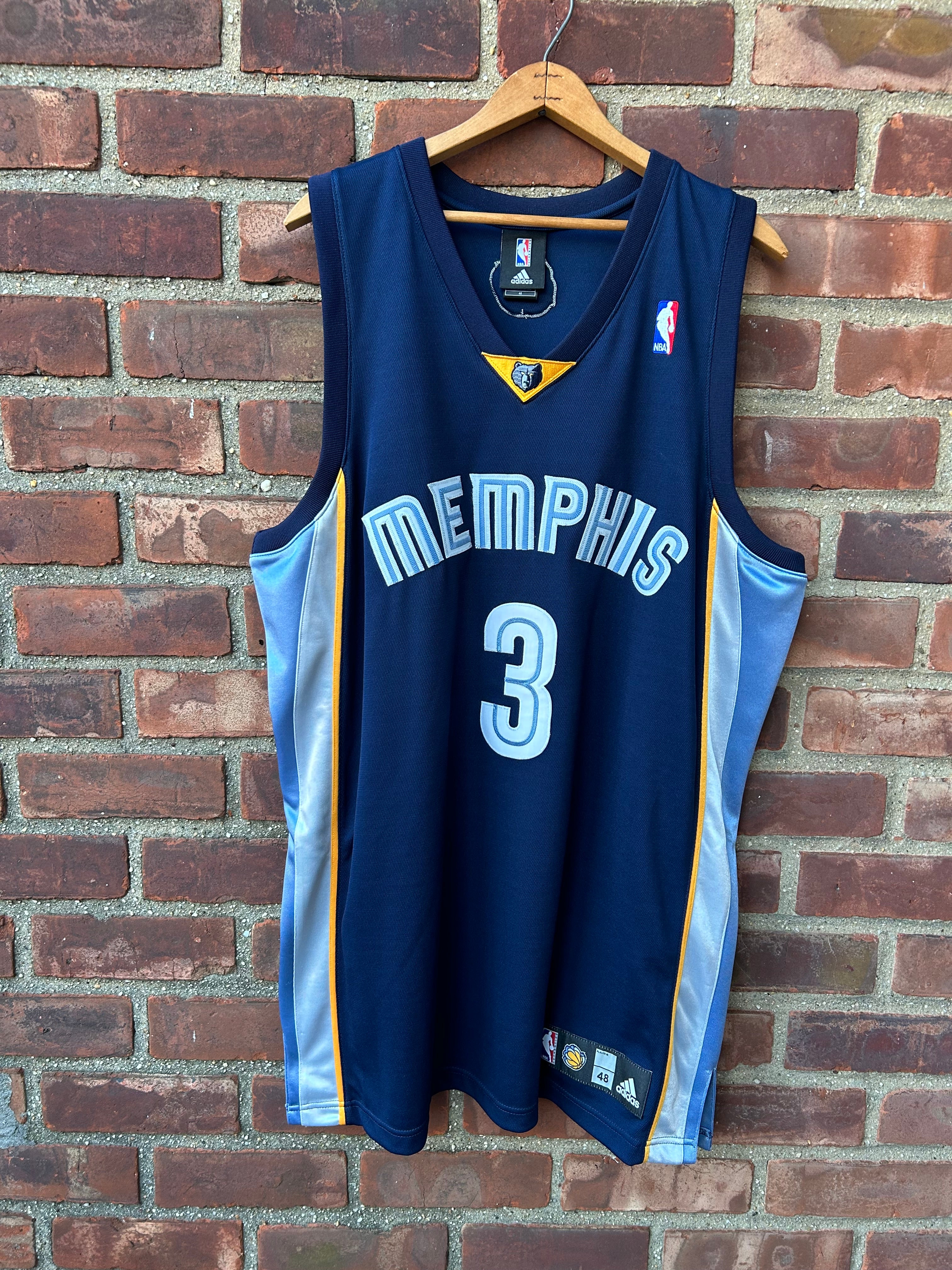 2009 / 2010 Adidas Allen Iverson Authentic Memphis Grizzlies